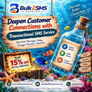 Gurgaon, Marketing, Deepen Customer Connections With Transactional SMS Service