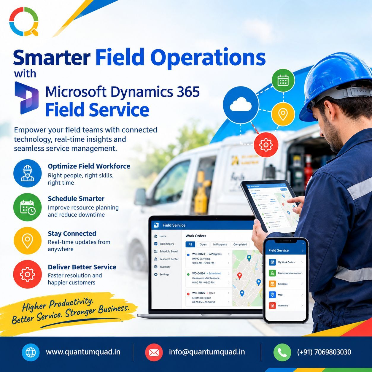 Mumbai, Business, Smarter Field Operations With Microsoft Dynamics 365 Field Service