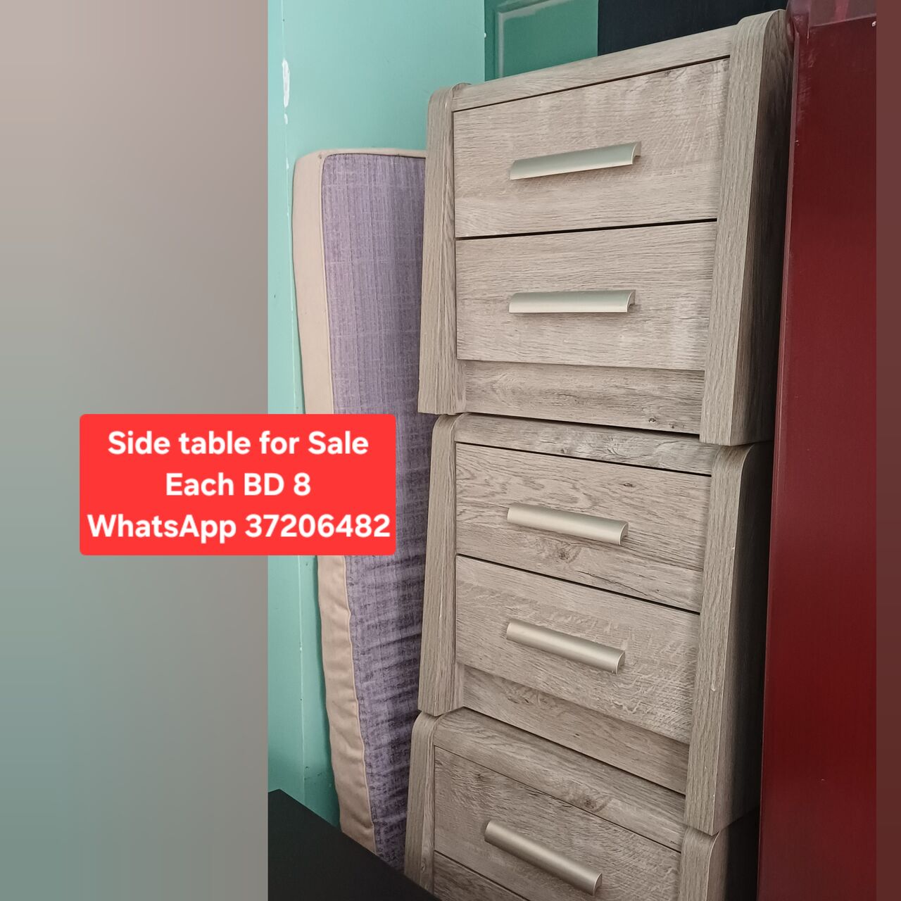 Manama, Furniture, BHD 8,  ✅️ Side Table For Sale In Good Condition With Delivery
