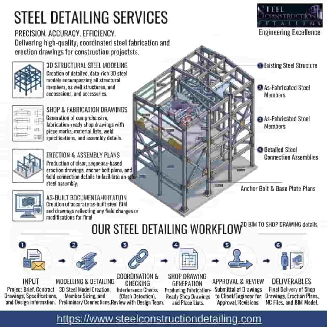 Chicago, Construction, Get Steel Detailing Services In Chicago For Accurate Steel Projects