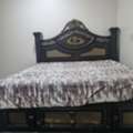 SAR 200,  KING SIZE BED FRAME WITH 6 INCH MATTRESS