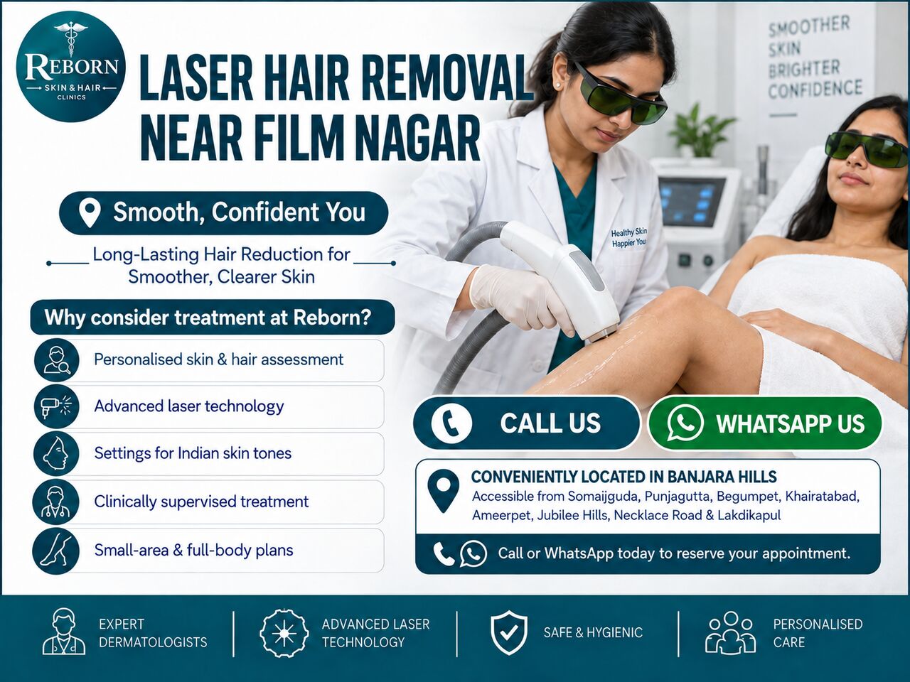 Hyderabad, Health & Beauty Items, INR 2999,  Professional Laser Hair Removal Near Film Nagar