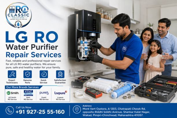 Pune, Business, LG RO Water Purifier Repair Centre In Pune For Reliable Repairs