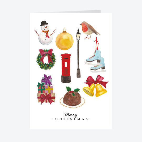 London, Collectibles, Eur 9,  Personalised Christmas Cards In UK