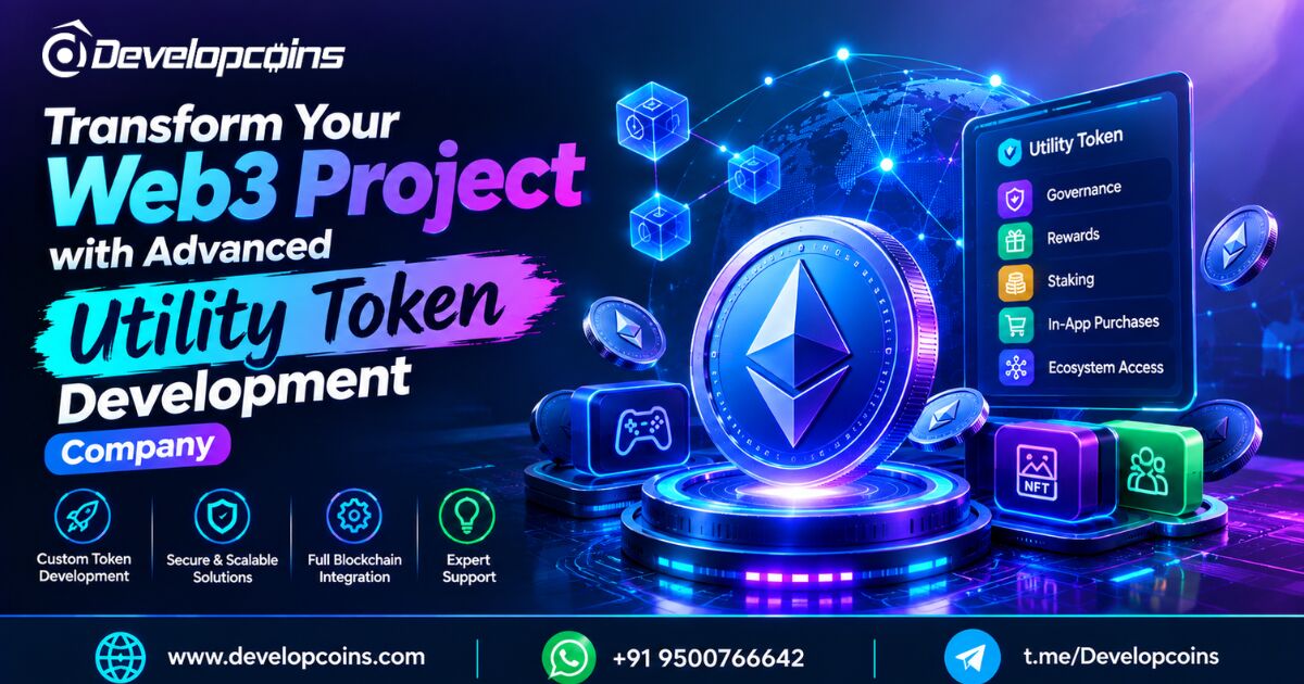 Marina BAY, Software Development, Transform Your Web3 Project With Advanced Utility Token Development