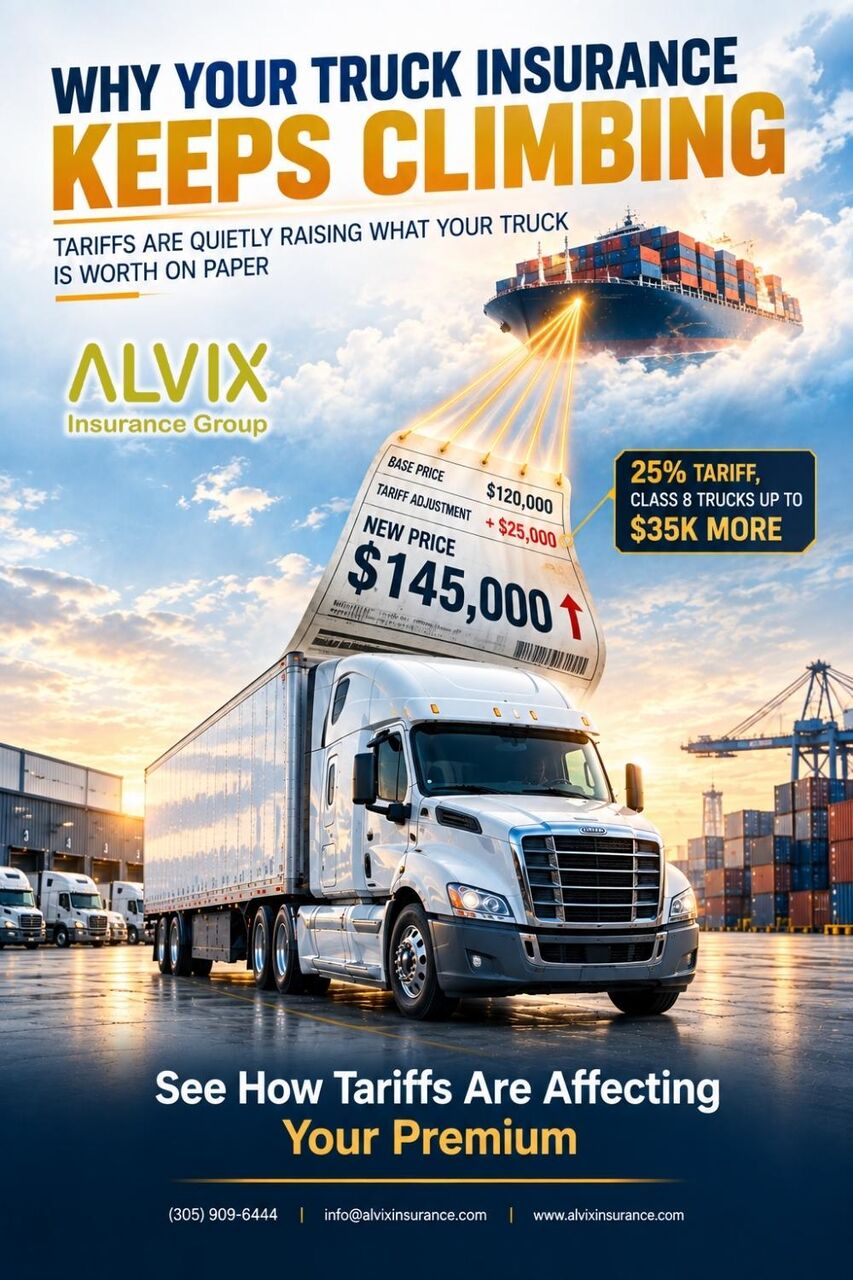 New York, Financial, Why Trucks Tariffs Matter For Your Trucking Insurance Renewal Now