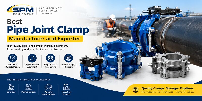 New York, Heavy Equipment, Best Pipe Joint Clamp Manufacturer And Exporter