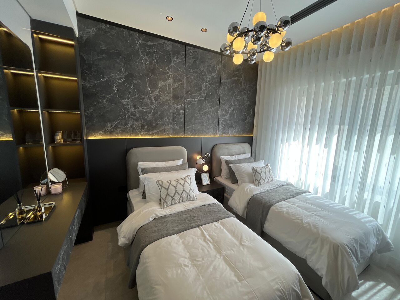 Abdoun, Apartments, Flats, Houses & Villas, JOD 50000/year,  Furnished,  3 BR,  220 Sq. Meter,  Duplex Apartment For Rent