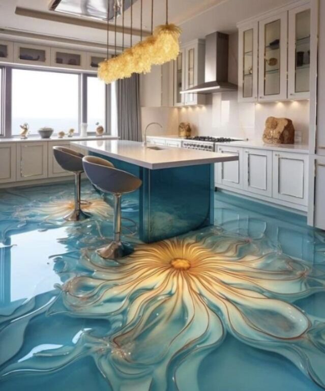 Mumbai, Materials, Create Stylish Interiors With 3D Epoxy Flooring