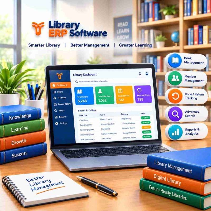 Mumbai, Software Development, Library ERP Software &ndash; Yoo Library