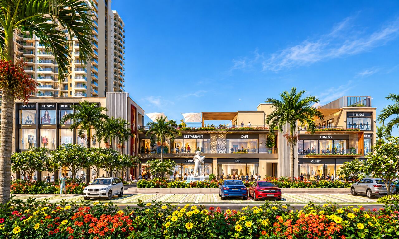Haryana, Apartments, Flats, Houses & Villas, INR 6100000/month,  Studio,  382 Sq. Feet,  4S Aster Walk Sector 36 Sohna
