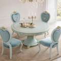 INR 175000,  Hand-Carved Round Dining Table Set | French Luxury Furniture