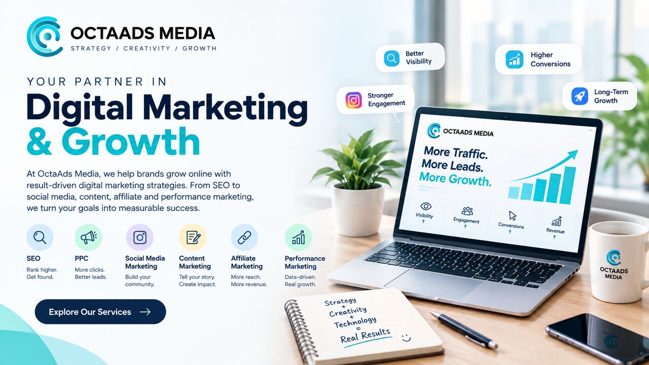 Mumbai, Businesses For Sale, OctaAds Media | Digital Marketing & Growth Agency