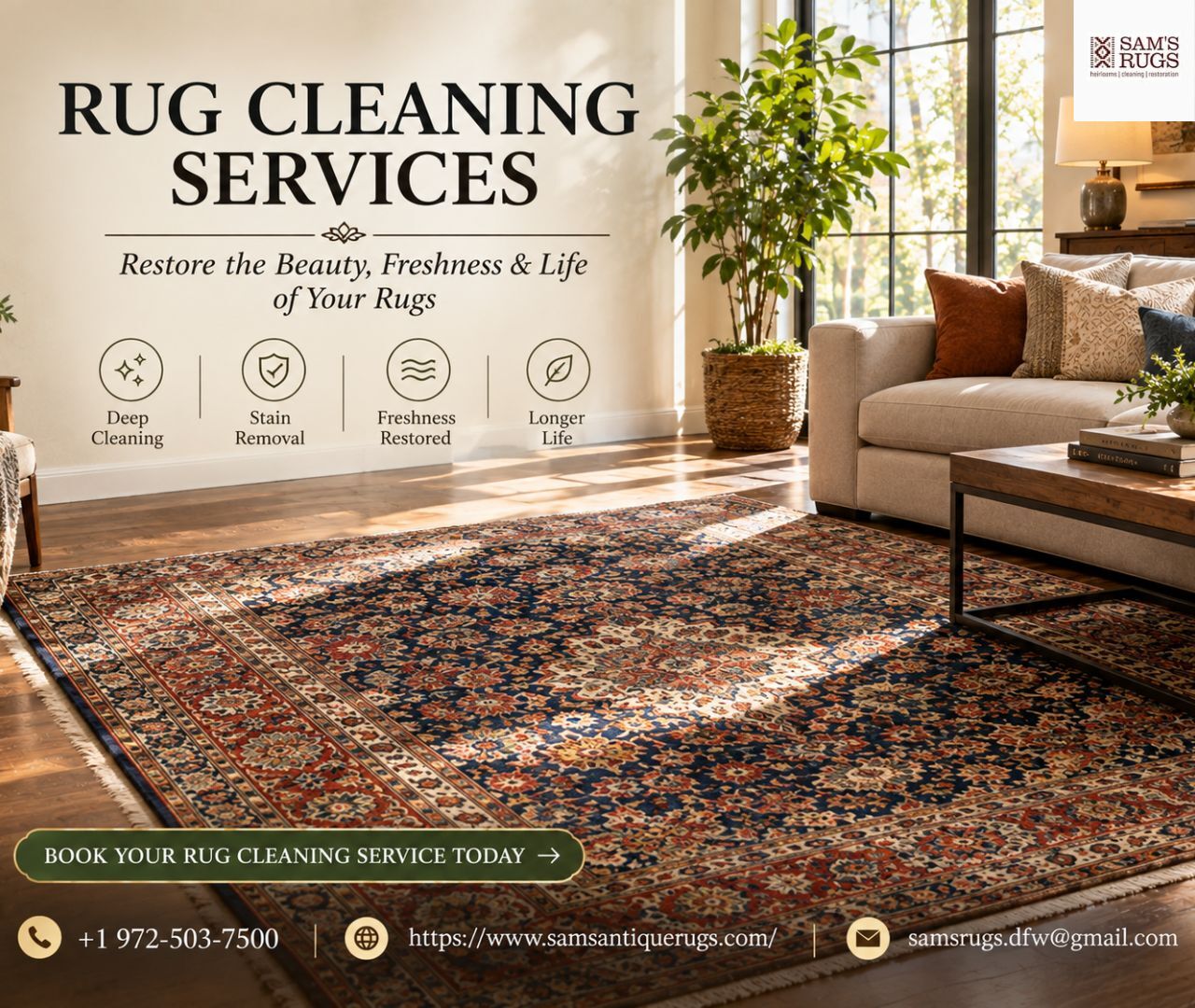 Dallas, Cleaning, Rug Cleaning Services | Professional Care For Fine Handmade Rugs