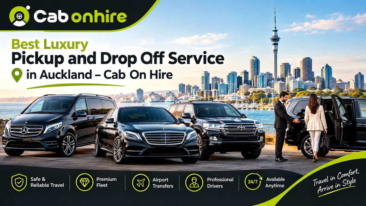 Auckland, Travel, Best Luxury Pickup And Drop Off Service In Auckland &ndash; Cab On Hire
