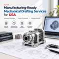 Manufacturing-Ready Mechanical Drafting Services For USA