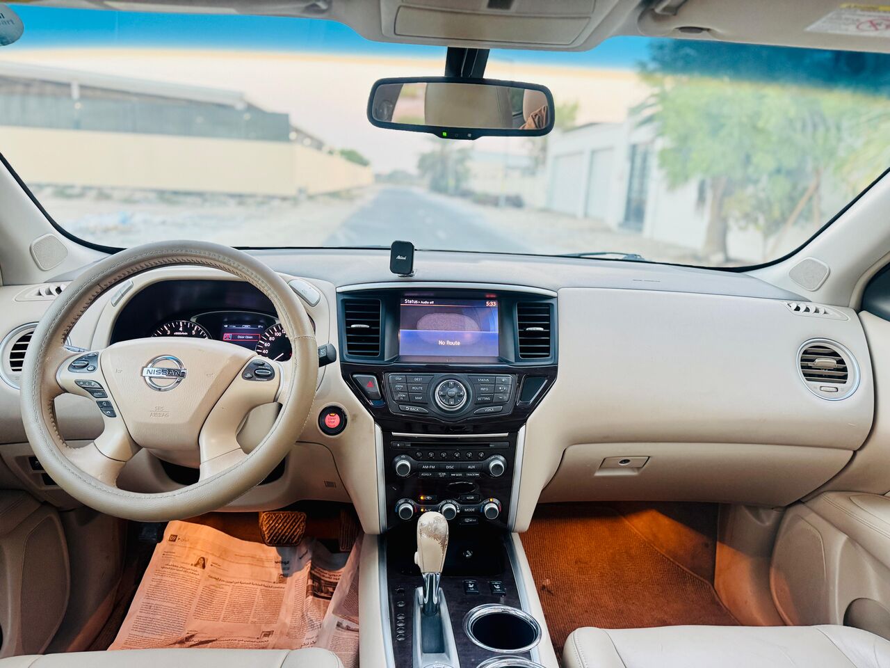 Manama, Vehicles, Cars & Trucks , BHD 2900,  Nissan Pathfinder,  2013,  106000 KM,  Full Option With Sunroof - Low Mileage - 7 Seat