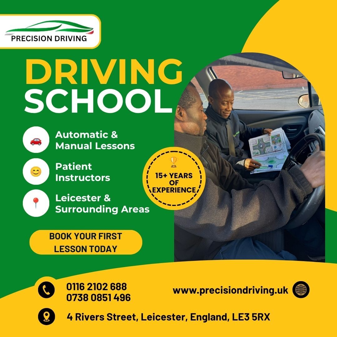 London, Business, Driving Lessons Leicester | Manual, Automatic & Intensive Courses