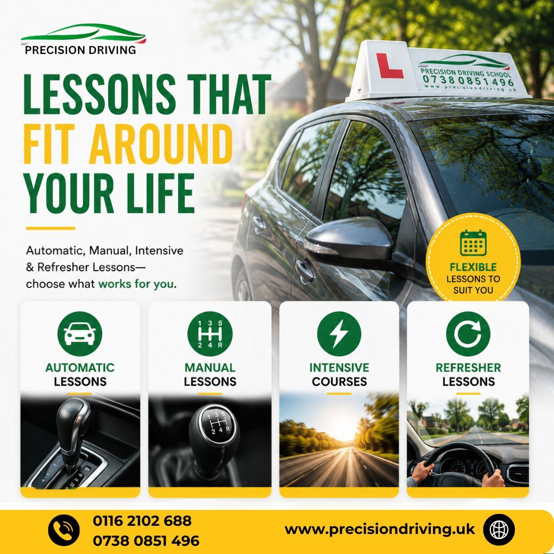 London, Business, Driving Lessons Leicester | Manual, Automatic & Intensive Courses