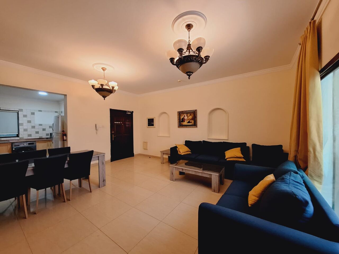 Juffair, Apartments, Flats, Houses & Villas, BHD 280/month,  Furnished,  2 BR,  140 Sq. Meter,  2bhk|balcony|closed Kitchen|gym,pool,wifi| JUFFAIR
