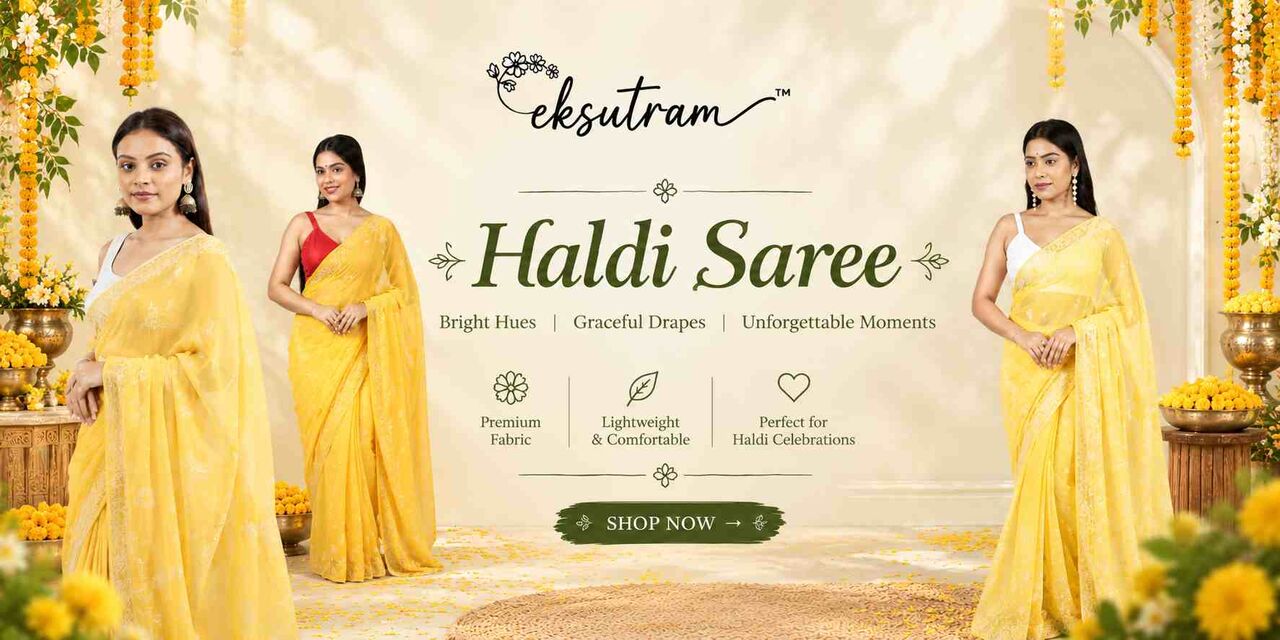 New Delhi, Clothing & Accessories, INR 6000,  Haldi Saree Ideas For Wedding Guests