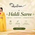 INR 6000,  Haldi Saree Ideas For Wedding Guests