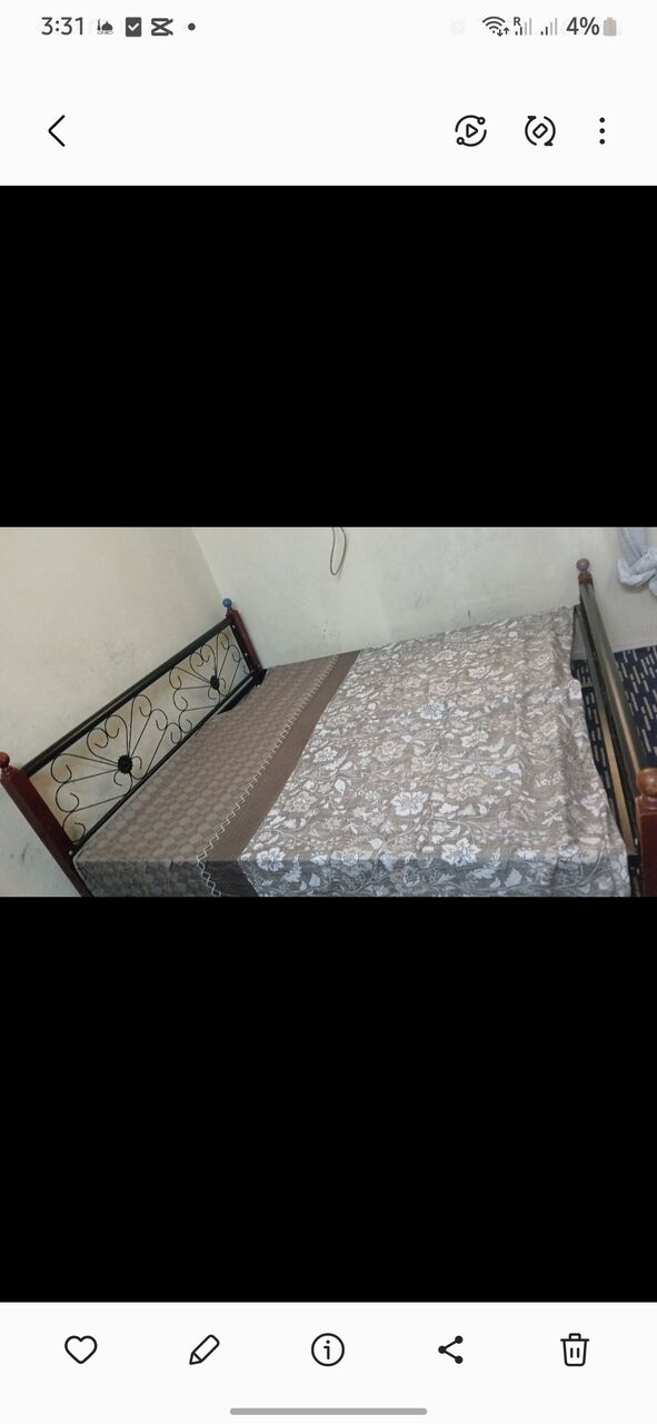 Al Thuqbah, Household Items, SAR 300,  Metal Cot Without Mattress (200×180)