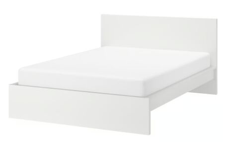 Riyadh, Furniture, SAR 450,  IKEA Bed+Mattress+base (very Good Condition Just For 450 SAR)