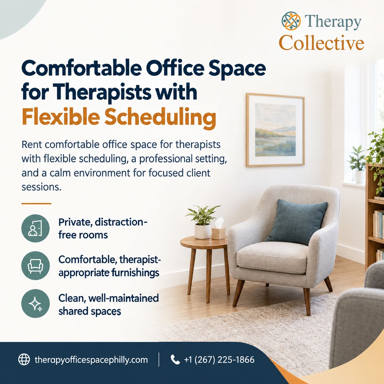 New York, Business, Comfortable Office Space For Therapists With Easy Scheduling