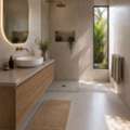 Seamless Microcement Finishes For Contemporary Bathroom And Flooring Projects