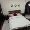 SAR 1200,  Double Bed Set (Brown ) With 4 Door Wardrobe, Dressing Table ,Side Tables & Chest Drawer