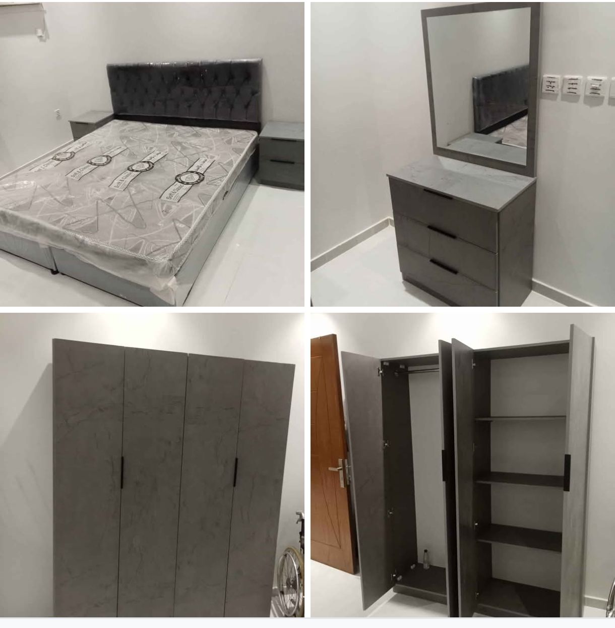 Jeddah, Furniture, SAR 1,  Complet Bedroom Set Available Brand New With Best Quality In All Colors Available