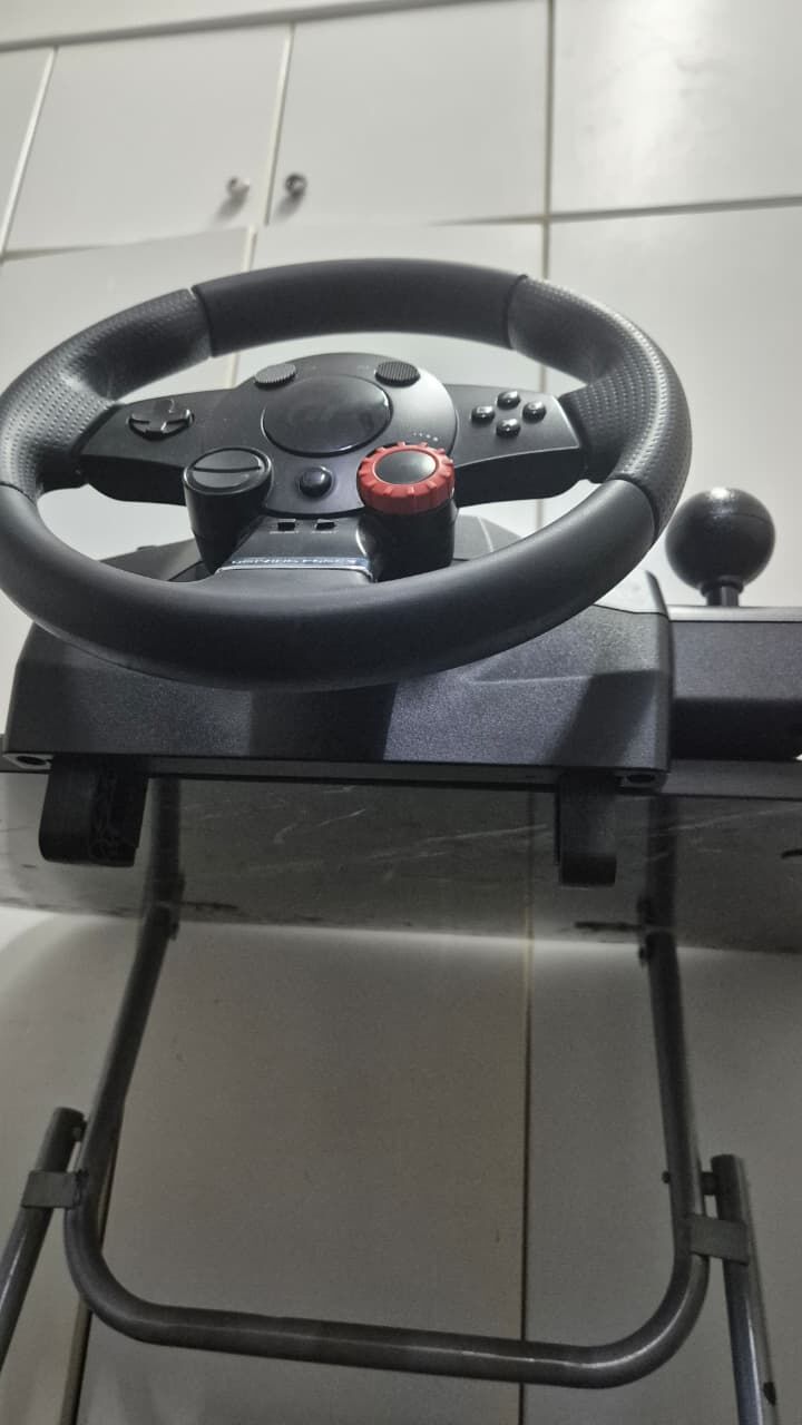 Jubail, Household Items, SAR 250,  URGENT: Logitech DFGT Racing Wheel 900° Force Feedback + Pedals