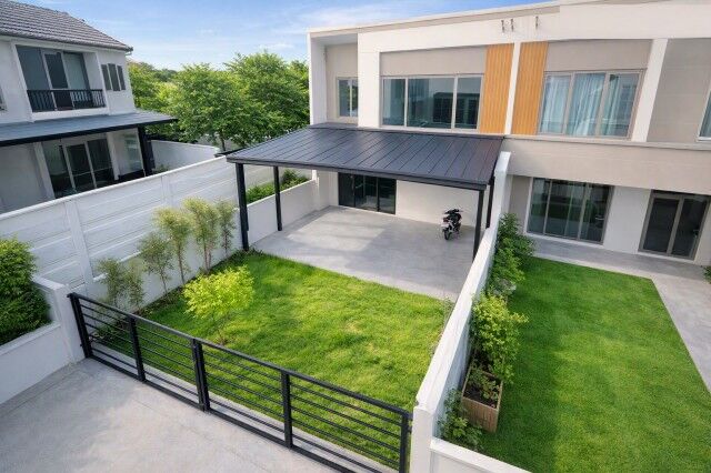 Bangkok, Villas, THB 23999,  45 Sq. Feet,  ตลาดสัมมากรเมืองเอก 1 กม. 106 ตร.ม. พร้อมแอ