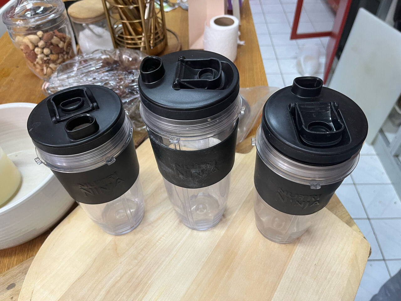 Riyadh, Furniture, SAR 200,  Ninja Bullet Smoothie Cups