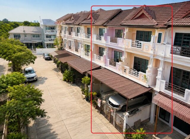 Bangkok, Villas, THB 10498,  23 Sq. Feet,  5นอน รถไฟฟ้า  ลด60% ทาวน์โฮม 3 ชั้น สนามบิน