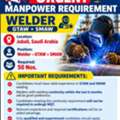 Welder &ndash; GTAW + SMAW MULTI WELDER     /    Required: 50 Nos.