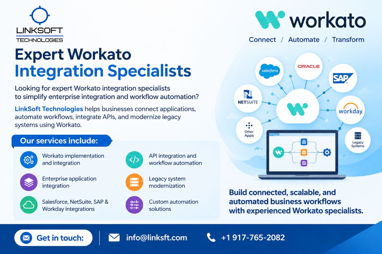 New York, Software, USD 20000,  Expert Workato Integration Specialists