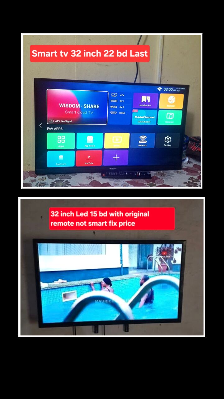 Manama, Electronics, BHD 15,  32 Inch Led 15 Bd Smart Tv 22 Msg 3670 8372 Wts Ap