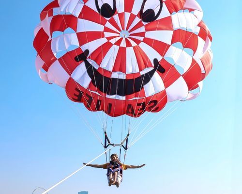 Dubai Marina, Travel, Enjoy Parasailing In Dubai Marina
