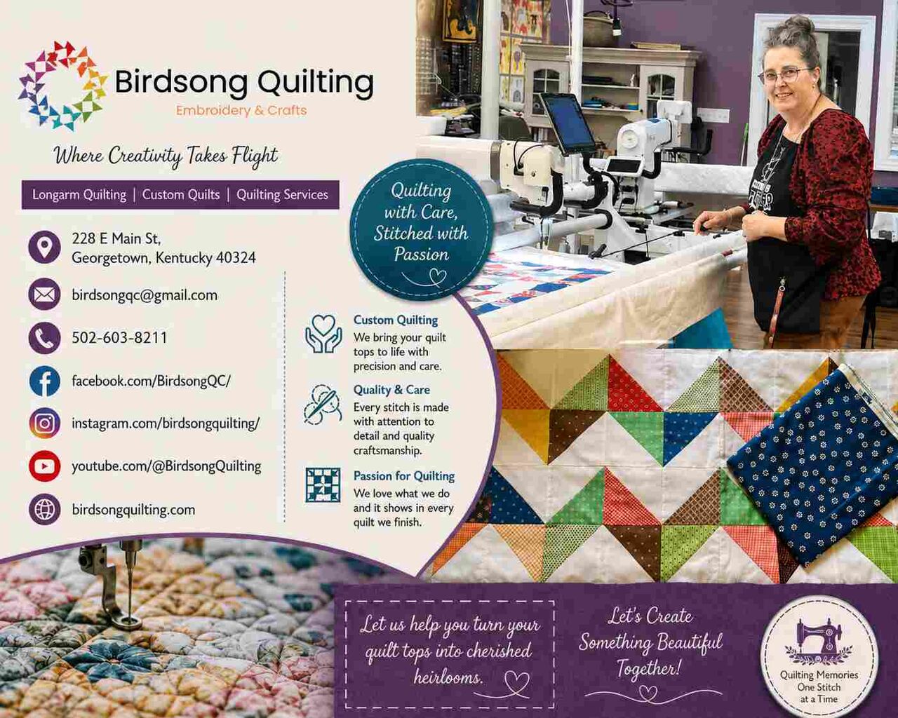 New York, Business, Quilting Supplies In Lexington