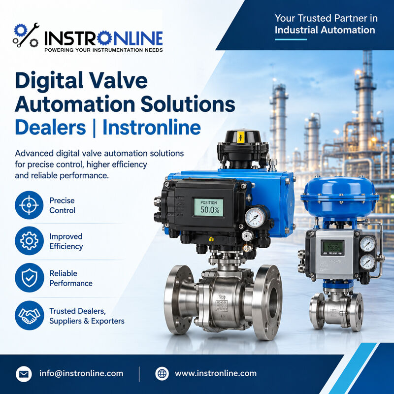 Mumbai, Industrial Machinery, Digital Valve Automation Solutions Dealers | Instronline