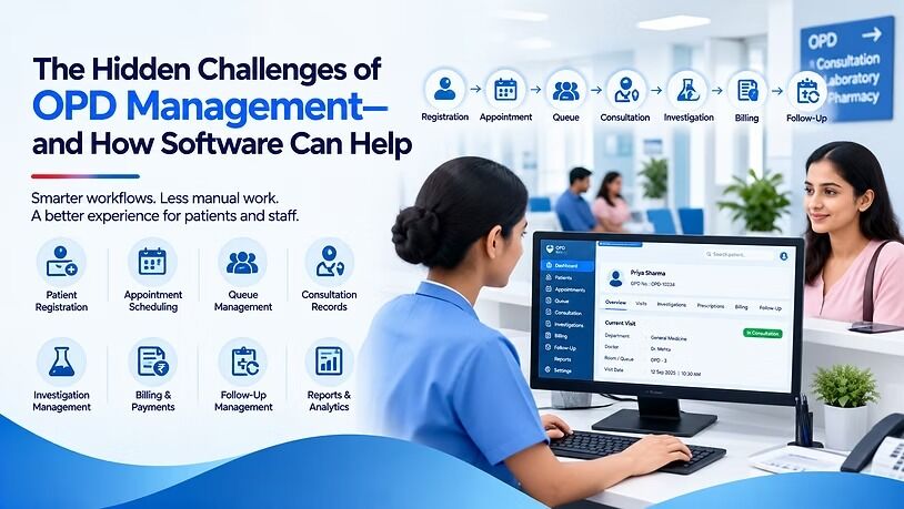 Mumbai, Business, The Hidden Challenges Of OPD Management&mdash;and How Software Can Help