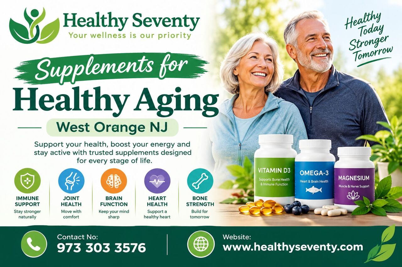 New York, Health, Supplements For Healthy Aging West Orange NJ