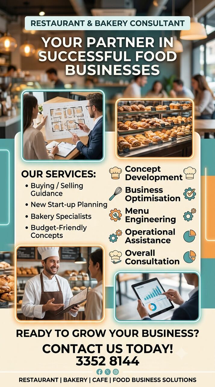 Manama, Business, Restaurant Business Consultant