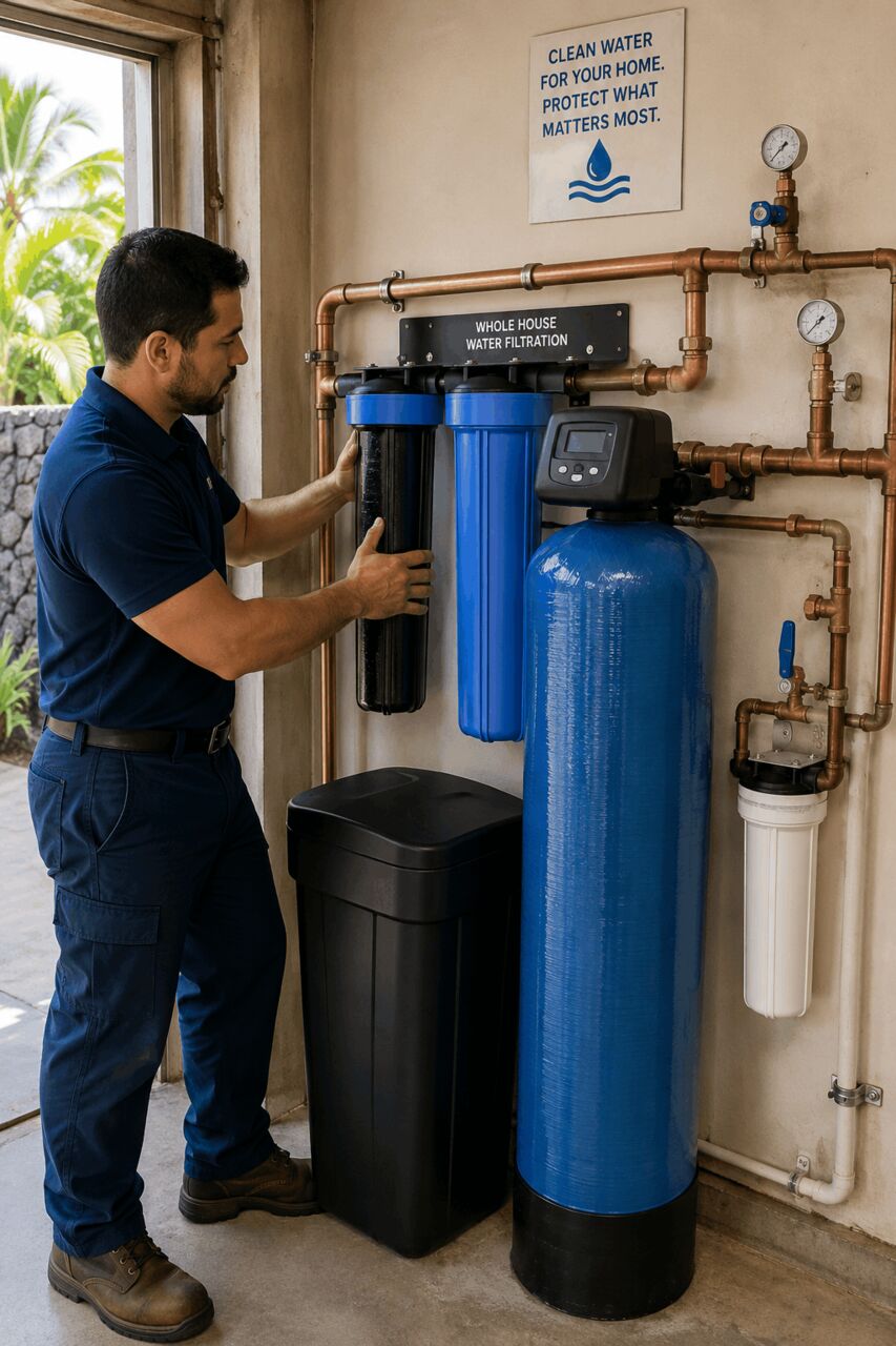 New York, Construction, Water Filtration Systems In Hawaii County