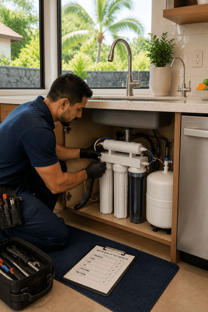 New York, Construction, Water Filtration Systems In Hawaii County