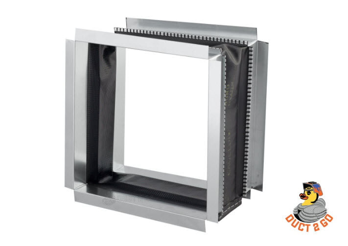 New York, Electrical & Plumbing, USD 49,  Square Flex Connection Duct - Galvanized | HVAC Duct Fitting