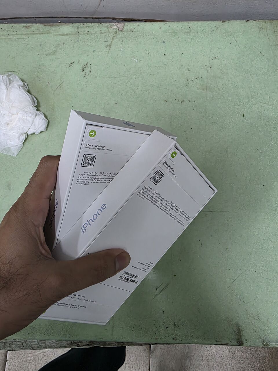 Khobar, Mobile Phones, SAR 6700,  IPhone 18 Pro Max 256gb Box Packed Sealed Pack Sale Swap Only Serious Buyer Contact