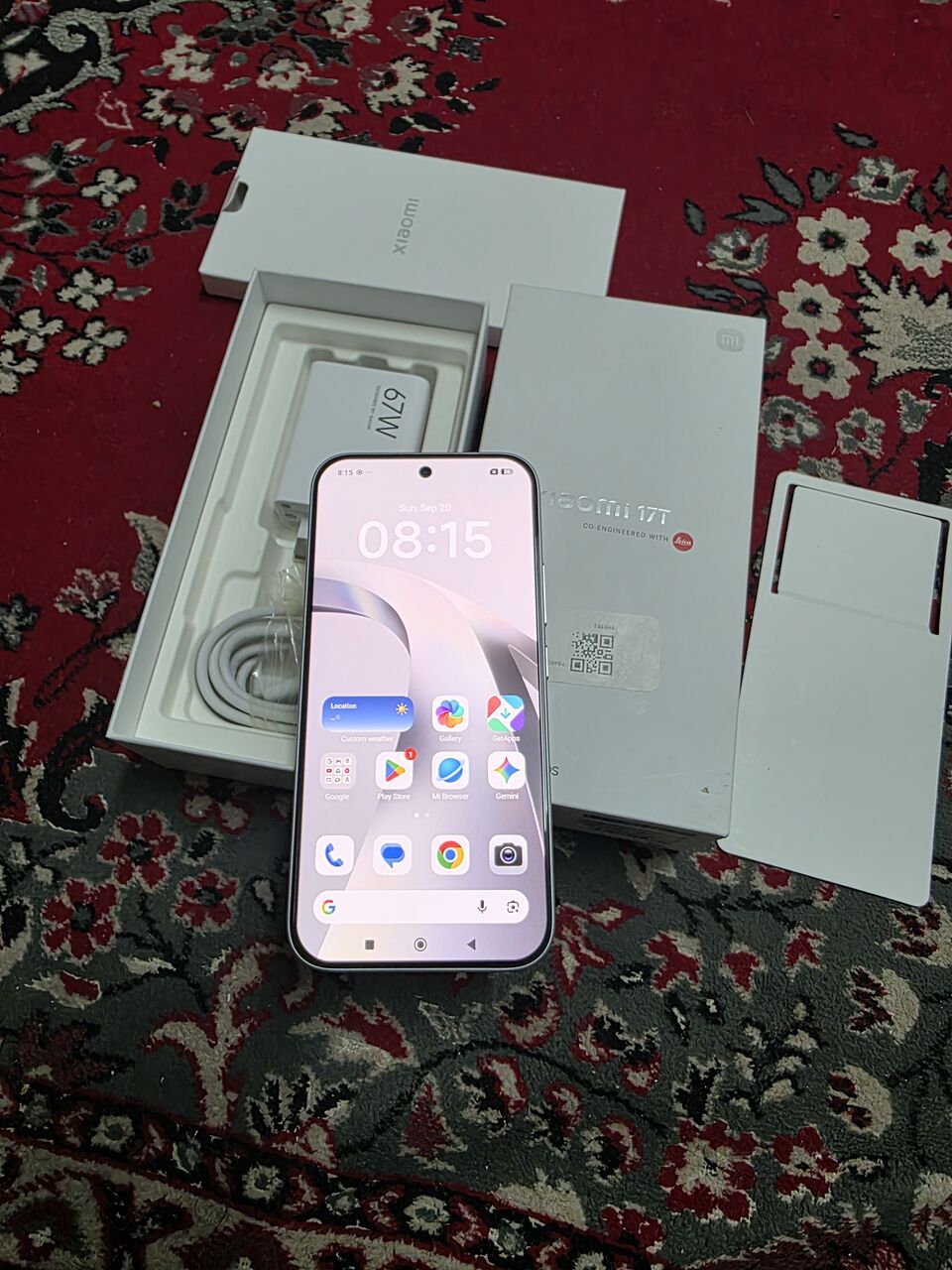 Khobar, Mobile Phones, SAR 1800,  Xiaomi 17t 256gb 12gb Ram Sale Swap Same Brand New Few Days Use